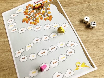 Petit plateau des mots outils