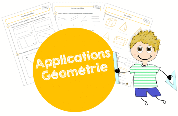 Fiches d'exercices Géométrie - CE1-CE2 - Classe et Grimaces