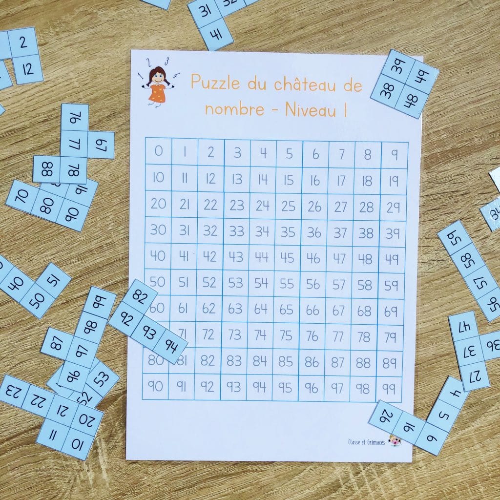 puzzle numération