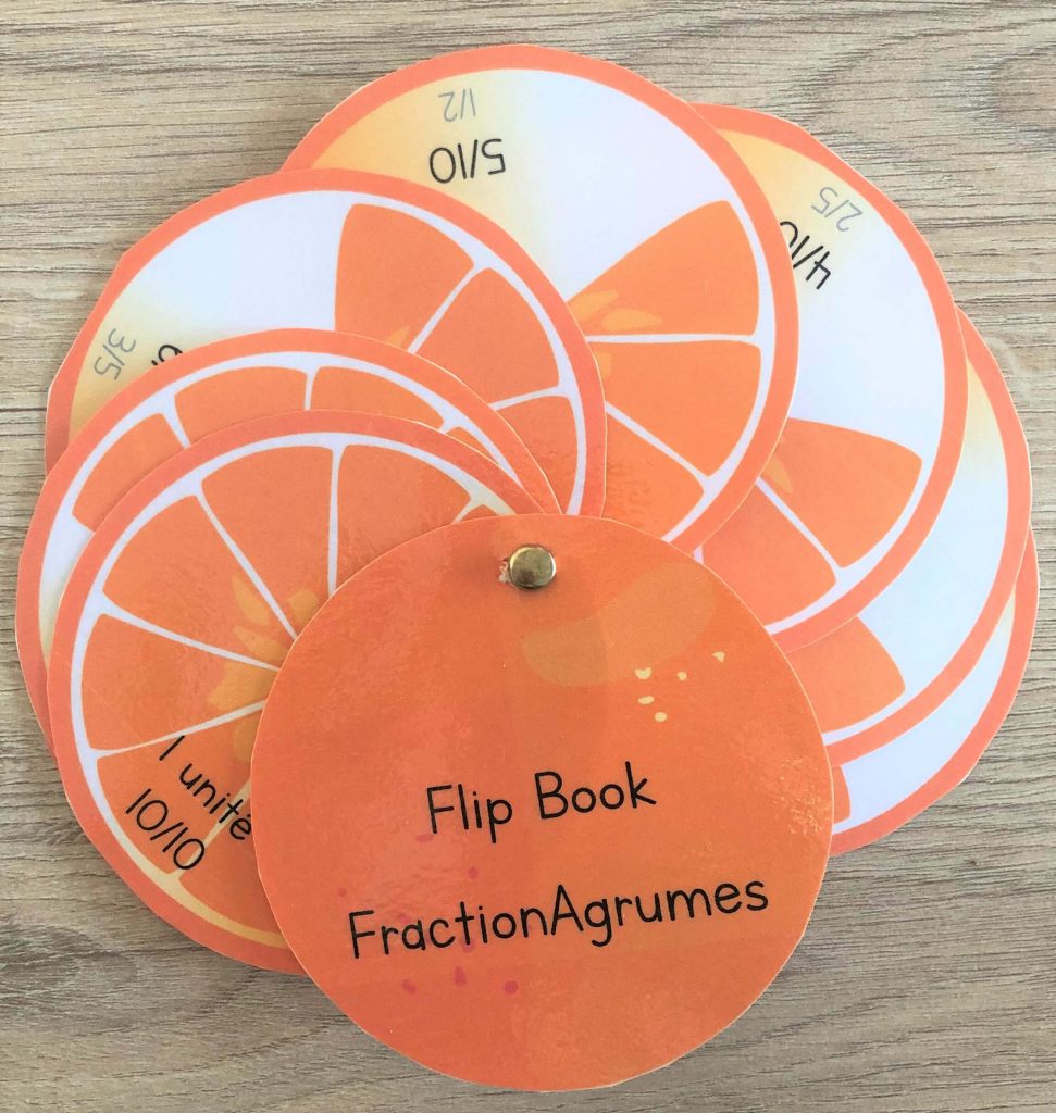 Flip Book fractions