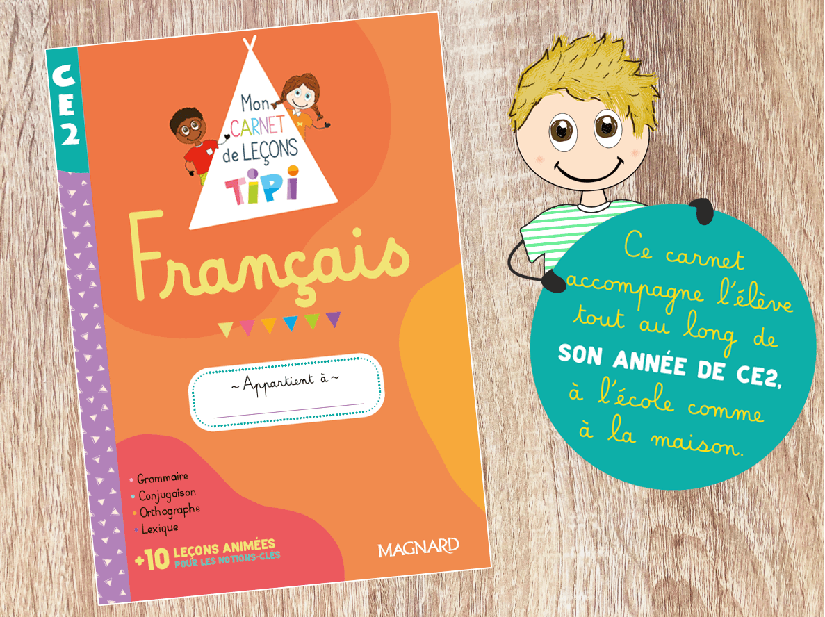 You are currently viewing Je publie un ouvrage chez Magnard : Mon carnet de leçons TIPI français !