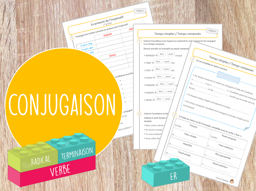 Exercices Conjugaison Cm2 Avec Correction Pdf www.classeetgrimaces.fr