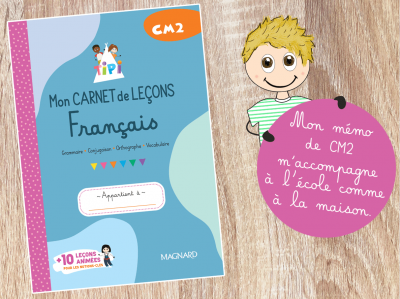 Mon carnet de leçons de français CM2 – TIPI
