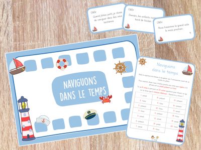 Atelier Passé Présent Futur – Naviguons dans le temps !